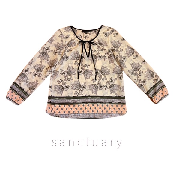 Anthro Oversized Sanctuary Boho Blouse - Picture 12 of 12